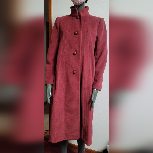 *VTG*  Bromleigh Raspberry coat. (346) - Picture 1 of 6
